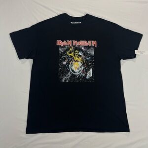 IRON MAIDEN Band Tour Merch Tee (Heavy Metal Graphic T-Shirt) brand new with tag